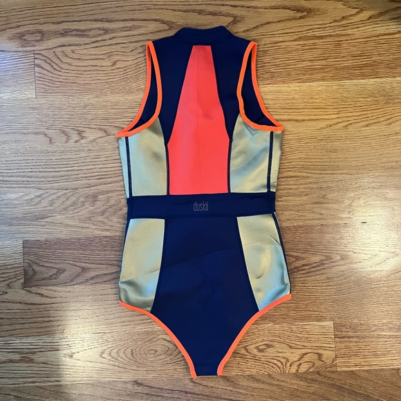 duskii Swim Duskii Temptation Spring Neoprene Zip Up Swimsuit